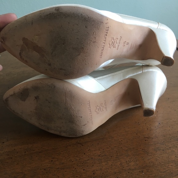 Loeffler Randall Georgia Bootie in White Satin - Picture 5 of 8